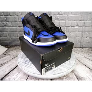 Nike Air Jordan 1 Mid Game Royal Black/Royal Blue-Black-White Men 11 DQ8426-042